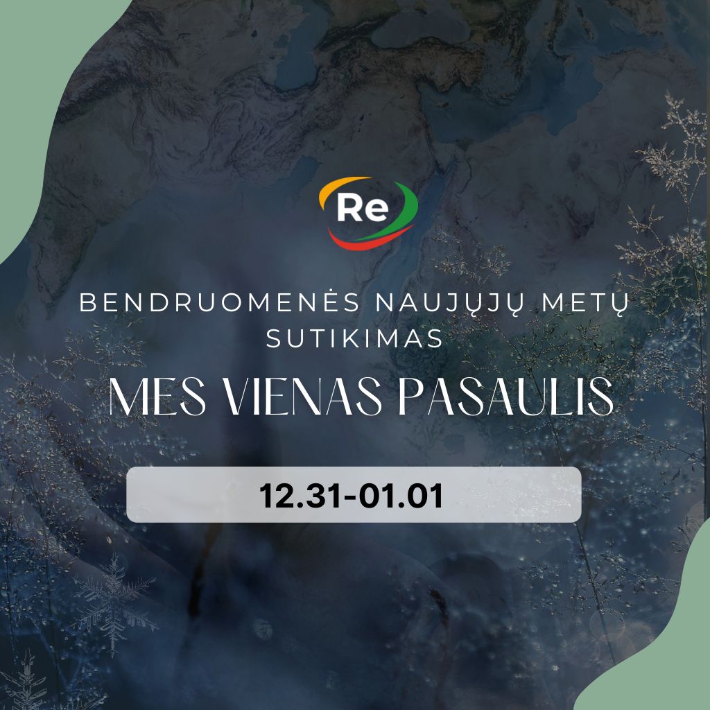 MES VIENAS PASAULIS. Bendruomenės Naujųjų Metų sutikimas 12.31-01.01