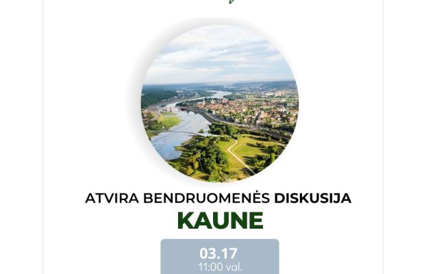 Lietuvos restarto bendruomenės atvira diskusija KAUNE 03.17