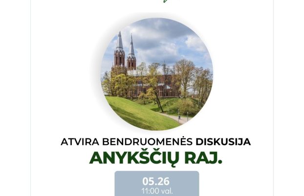 Lietuvos restarto bendruomenės atvira diskusija ANYKŠČIŲ RAJ. 05.26